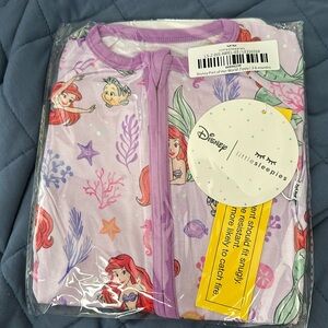 Little Sleepies “part of her world” Disney Zippy 3-6m